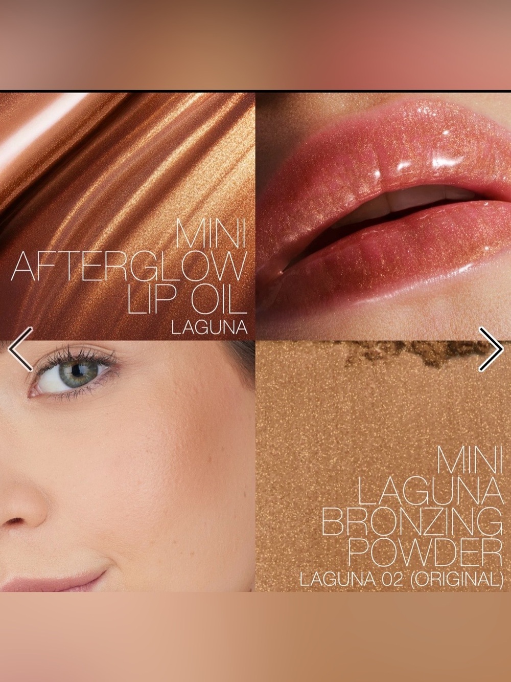 NARS Mini Laguna Bronzing Powder & Lip Oil Duo - Picture 4 of 5